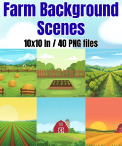 Farm Background Scenes
