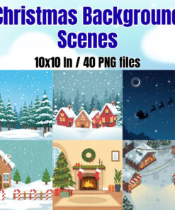 Christmas Background Scenes
