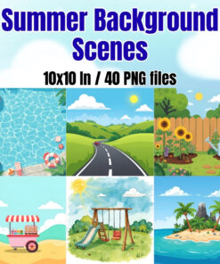 Summer Background Scenes
