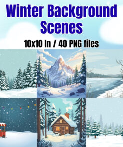 Winter Background Scenes