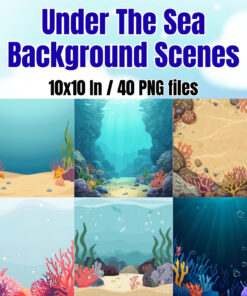 Under The Sea Background Scenes