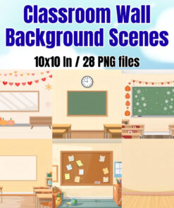Classroom Wall Background Scenes