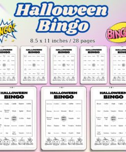 Halloween Bingo Game