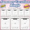 Summer Vacation Bingo