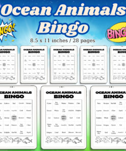 Ocean Animals Bingo
