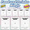 Food and Drinks Bingo