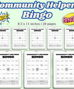 Community Helpers Bingo