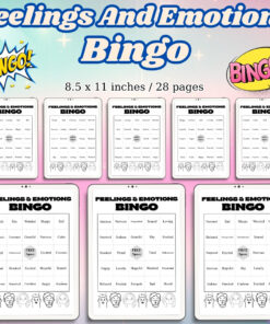 Feelings and Emotions Bingo