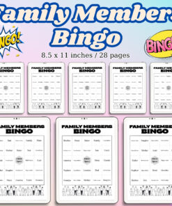 Family Members Bingo