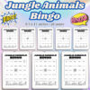 Jungle Animals Bingo