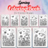 Spring Coloring Pages / Sheets of Spring {Coloring Book}