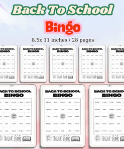 Back To School Bingo