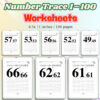 Number Trace 1–100 Worksheets – Fun & Easy Tracing Practice for Kids