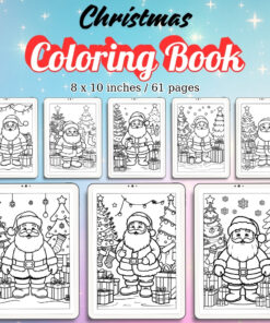 Christmas Coloring Pages / Sheets of Christmas {Coloring Book}