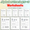 Alphabet Tracing Worksheets A–Z – Printable PDF for Teachers and Students