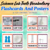 Science Lab Tools Vocabulary Flashcards and Posters