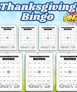 Thanksgiving Bingo Game
