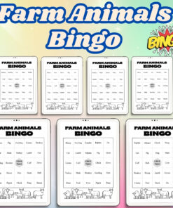 Farm Animals Bingo