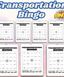 Transportation Bingo