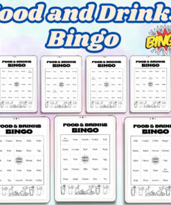 Food and Drinks Bingo