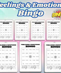 Feelings and Emotions Bingo