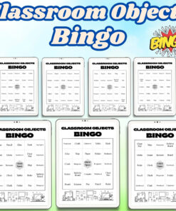 Classroom Objects Bingo