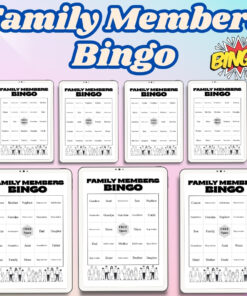 Family Members Bingo