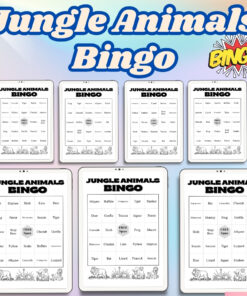 Jungle Animals Bingo