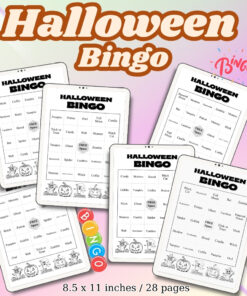 Halloween Bingo Game
