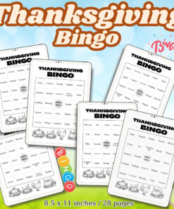 Thanksgiving Bingo Game