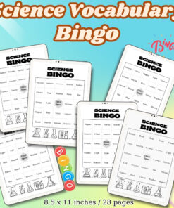 Science Vocabulary Bingo