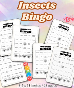 Insects Bingo