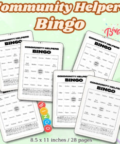 Community Helpers Bingo