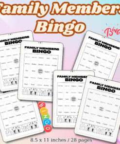 Family Members Bingo