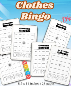 Clothes Bingo