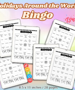 Holidays Around the World Bingo