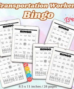 Transportation Workers Bingo