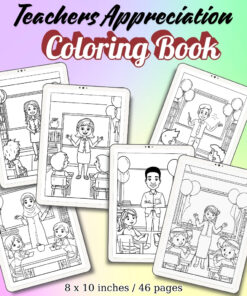 Teachers Appreciation Coloring Pages / Sheets of Teachers Appreciation {Coloring Book}