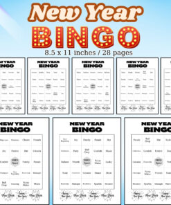 New Year Bingo