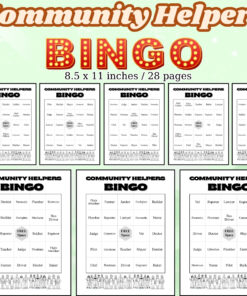 Community Helpers Bingo