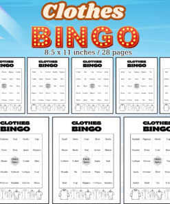 Clothes Bingo