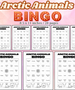 Arctic Animals Bingo