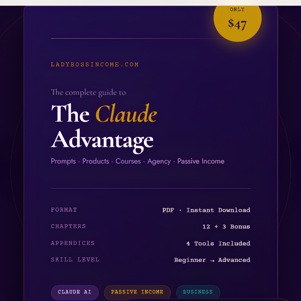 The Claude Advantage The Claude Advantage