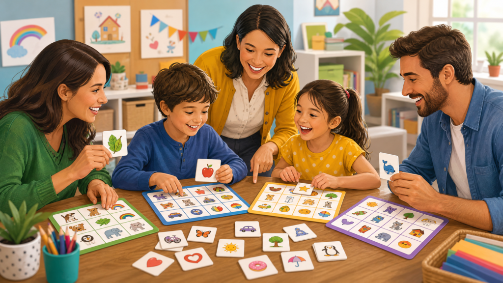 Printable Bingo for Kids: Easy Classroom and Homeschool Review Game